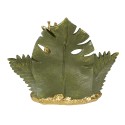 Clayre & Eef Statuetta Giraffa 19 cm Color oro Verde Poliresina