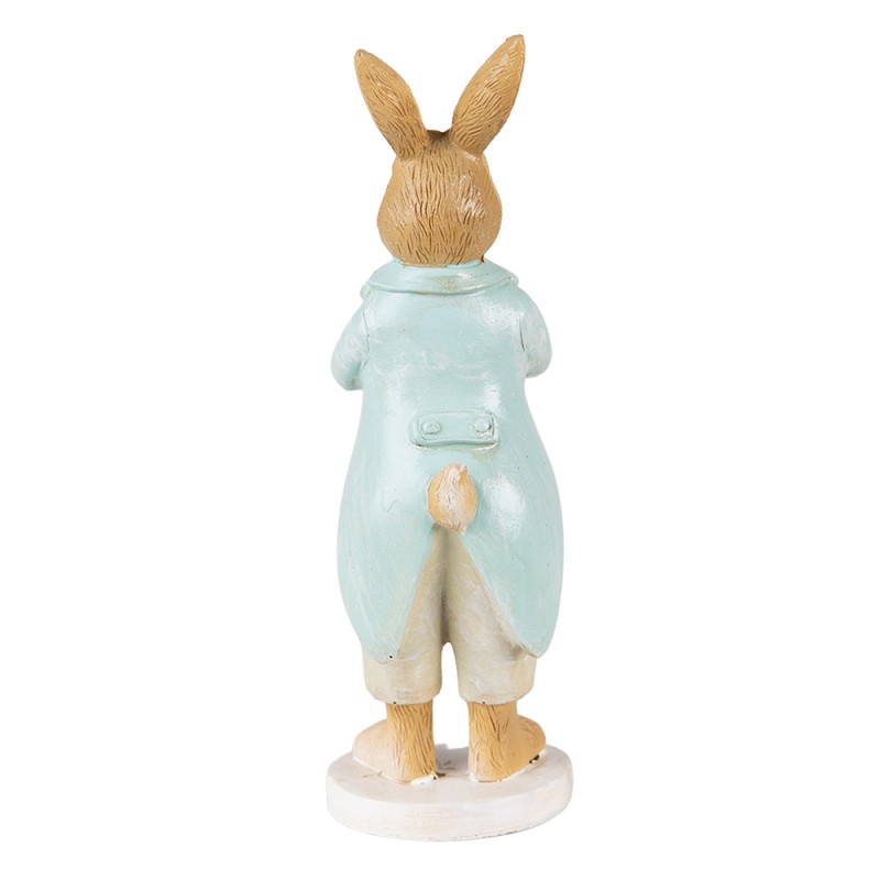Clayre & Eef Figur Kaninchen 15 cm Braun Polyresin