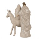 Clayre & Eef Figur Krippe 32 cm Beige Polyresin