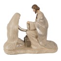 Clayre & Eef Statuetta Presepe 23 cm Beige Poliresina