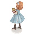 Clayre & Eef Statuetta decorativa Bambino 12 cm Blu Poliresina