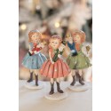 Clayre & Eef Dekorationsfigur Kind 12 cm Grün Polyresin