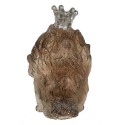 Clayre & Eef Statuetta decorativa Uccello 8 cm Beige Poliresina