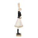 Clayre & Eef Statuetta Coniglio 32 cm Marrone Poliresina