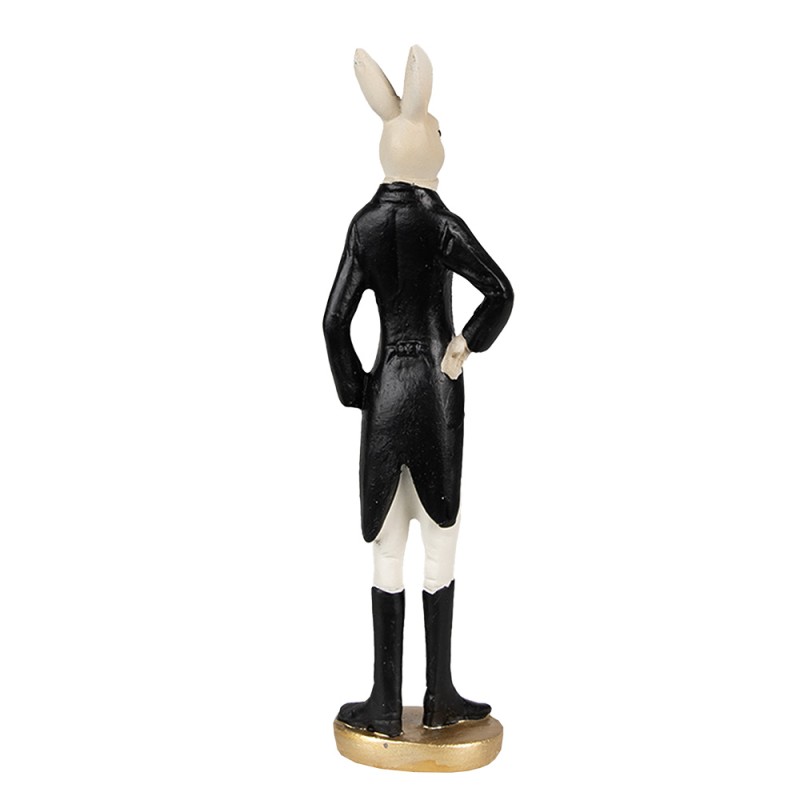 Clayre & Eef Statuetta Coniglio 40 cm Beige Poliresina
