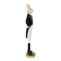 Clayre & Eef Statuetta Coniglio 40 cm Beige Poliresina