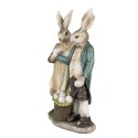 Clayre & Eef Statuetta Coniglio 26 cm Marrone Poliresina