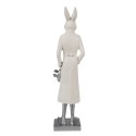 Clayre & Eef Figurine Rabbit 34 cm White Polyresin