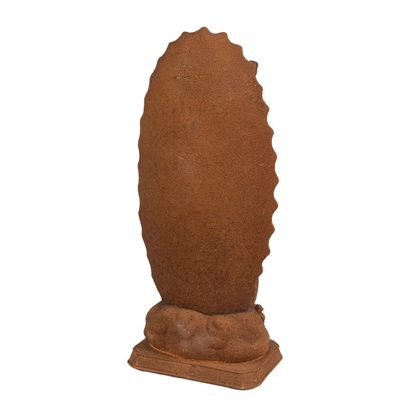 Clayre & Eef Statuetta decorativa Maria 13x9x31 cm Marrone Poliresina