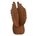 Clayre & Eef Figurine décorative Ange 15 cm Marron Polyrésine