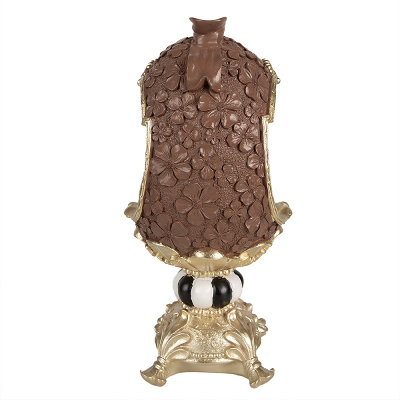 Clayre & Eef Decoratie Beeld Konijn 30 cm Bruin Polyresin