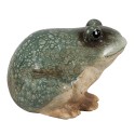 Clayre & Eef Beeld Kikker 9 cm Groen Keramiek