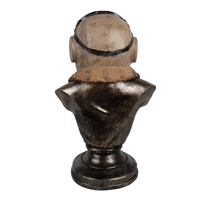 Clayre & Eef Figur Hund 35 cm Braun Polyresin