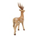 Clayre & Eef Dekorationsfigur Hirsch 31 cm Braun Kunststoff