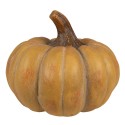 Clayre & Eef Decoration Pumpkin Ø 16x12 cm Orange Plastic
