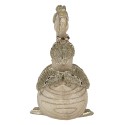 Clayre & Eef Figurine Cygne 11x6x10 cm Beige Polyrésine
