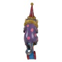 Clayre & Eef Figur Affe 18x11x20 cm Violett Polyresin