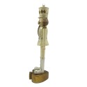 Clayre & Eef Figur Nussknacker 24 cm Beige Braun Polyresin