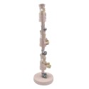 Clayre & Eef Figurine Nutcracker 30 cm Pink Polyresin Merry Christmas