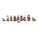 Clayre & Eef Decorazione di Natalizie 9 cm (set van 11) Rosso Poliresina