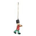 Clayre & Eef Weihnachtsanhänger Soldat 8 cm Rot Polyresin