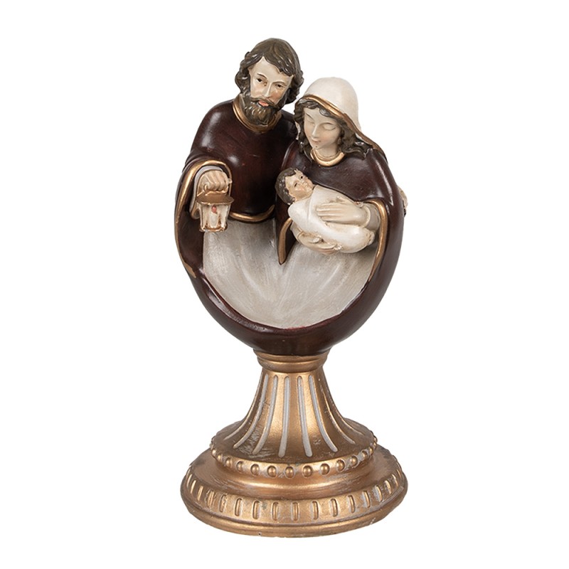 Clayre & Eef Statuetta Presepe 20 cm Marrone Poliresina
