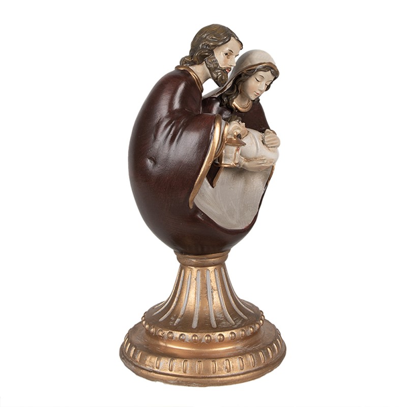 Clayre & Eef Statuetta Presepe 20 cm Marrone Poliresina