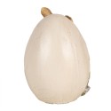 Clayre & Eef Statuetta Coniglio 12x7x9 cm Marrone Poliresina Easter Greetings