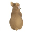 Clayre & Eef Figurine Rabbit 14 cm Brown Polyresin
