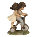 Clayre & Eef Beeld Kinderen 14 cm Bruin Polyresin