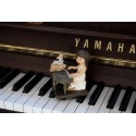 Clayre & Eef Statuetta Ragazza 10 cm Marrone Poliresina