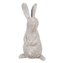 Clayre & Eef Figurine Lapin 31 cm Beige Polyrésine