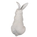 Clayre & Eef Figurine Lapin 26 cm Beige Polyrésine
