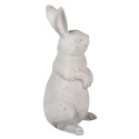 Clayre & Eef Figurine Lapin 26 cm Beige Polyrésine