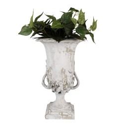 Clayre & Eef Blumentopf 46 cm Beige Polyresin