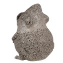 Clayre & Eef Planter Frog 26x25x32 cm Grey Polyresin