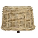 Clayre & Eef Lampshade 25x18x16 cm Beige Rattan Round