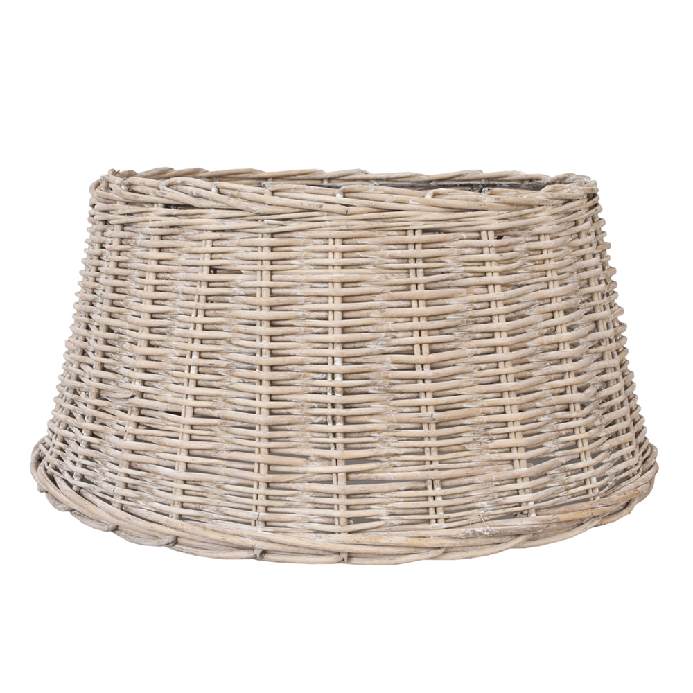 Clayre&Eef Lampenkap HanglampØ 56x29 cm Beige Rotan afbeelding