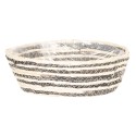 Clayre & Eef Storage Basket Ø 26x8 cm Brown Seagrass Round