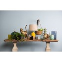 Clayre & Eef Plantenhanger Set van 3  Bruin Rotan Rond