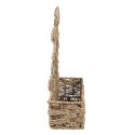 Clayre & Eef Storage Basket Rabbit 30x14x49 cm Brown Rattan