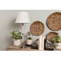 Clayre & Eef Storage Basket Set of 3 Ø 40 cm Brown Rattan Round