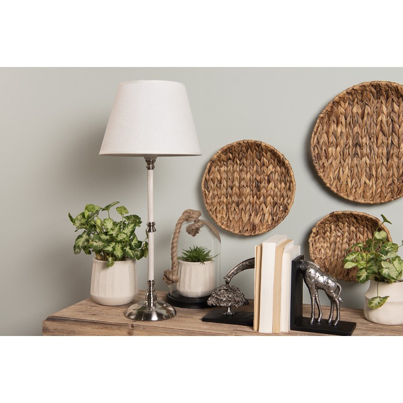 Clayre & Eef Storage Basket Set of 3 Ø 40 cm Brown Rattan Round