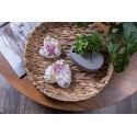 Clayre & Eef Storage Basket Set of 3 Ø 40 cm Brown Rattan Round