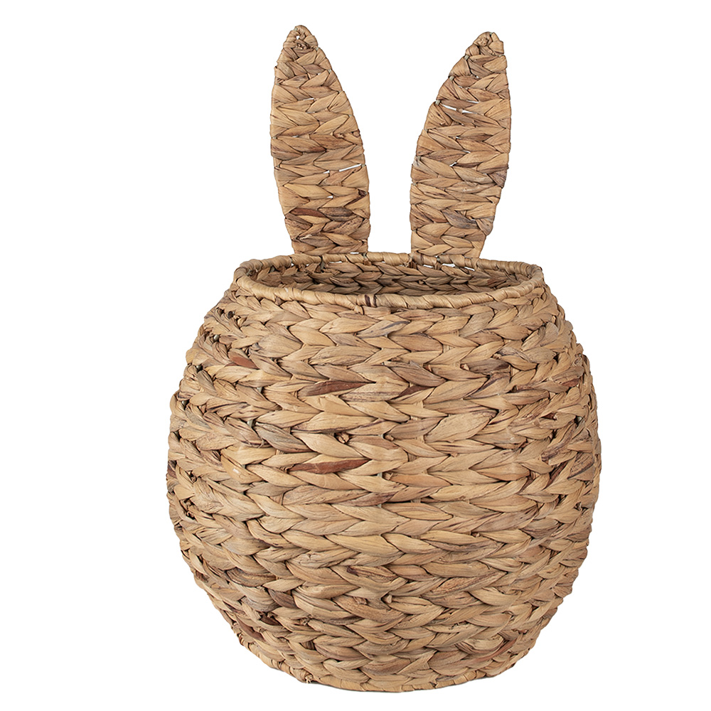 Clayre&Eef OpbergmandØ 33x30/49 cm Bruin Rotan afbeelding