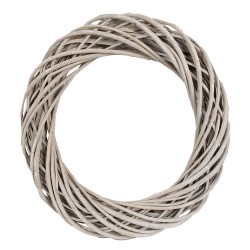 Clayre & Eef Krans Ø 50 cm Bruin Rotan