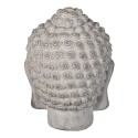 Clayre & Eef Figur Buddha 17x17x24 cm Grau Stein