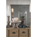 Clayre & Eef Fioriera Busto  14x13x21 cm Grigio Pietra