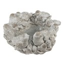 Clayre & Eef Pot de fleurs Ø 27x12 cm Gris Pierre