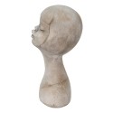Clayre & Eef Bust Girl 12x11x24 cm Beige Stone